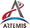 U24 Aufkleber NASA Artemis Mission Seal 20 x 18 cm Autoaufkleber Sticker Konturschnitt
