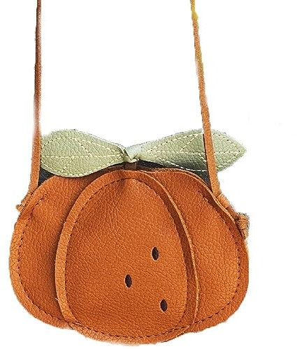 Ppmter Cartoon Kids Mini - Für Kleinkindmädchen Kürbis -Crossbody -Tasche Kawaii Baby Umhängetasche Kinder Kleine Handtaschen