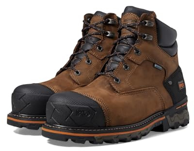 Timberland Men's Boondock 6 Inch Composite Safety Toe Waterproof 6 Ct Wp