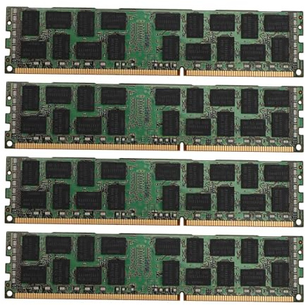 Spactz 4X 8GB DDR3 1333MHZ ECC RAM Memoria PC3L-10600R 1.35V 2RX4 Reg ECC RAM per Workstation Server