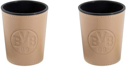 Borussia Dortmund Borussia, Polyester, Dortmund Würfelbecher-Set, 7 Stück (2er Pack)