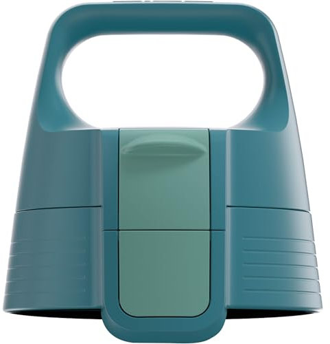 SIGG WMB ONE Top 2 Blue Puya Verschluss (One Size), Ersatzteil Trinkflasche, einhändig bedienbarer & auslaufsicherer Verschluss