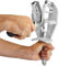 Bobet Sharp'EASY Affilacoltelli manuale coltelli da cucina – raddrizza e mantiene le lame (bianco)