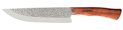 Tramontina Cuchillo para Carne de Acero Inoxidable y Mango de Madera Nômade 20 cm