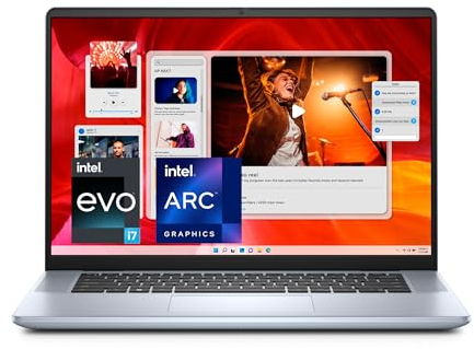 Dell Inspiron 16 Plus 7640 Laptop 16.0 2.5K Display, Intel Evo Edition - Intel Core i7-13620H, 16 GB LPDDR5 RAM, 1 TB SSD, Intel Arc Graphics, Windows 11 Home