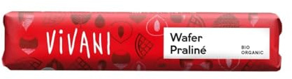 Vivani Schokoriegel, Wafer Praliné, 40g
