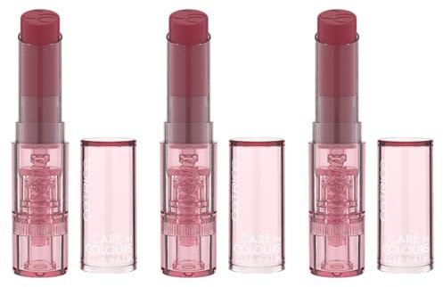 Catrice Care In Colours Lip Balm, Nr. 030, Nude, feuchtigkeitsspendend, pflegend, natürlich, glänzend, vegan, ohne Alkohol, ohne Konservierungsstoffe, ohne Parabene, 3er Pack (3x3g)