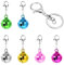 Teaaha 7 Stück Katze Halsband Glocke, Glöckchen Laut für Kotow Bunte Metallglöckchen Hunde Glocke Haustierglocken für Hunde und Katzen, Bunte Metallglöckchen Hundeglocken Glöckchen für Haustiere