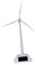 Alasum Solar Wind Turbine Modell Rotierendes Windrad Plastikspielzeug Für Schüler Bildungsdekor Für Büro Und Zuhause Einfache Montage Ohne Batterien Weißes Design