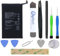 OnlyTech HB416594EGW - Batería de repuesto para Huawei Honor 90 Lite/Honor 200 Lite/Honor X8a / X8b - 4500mAh - Calidad idéntica con kit de reparación de 10 herramientas