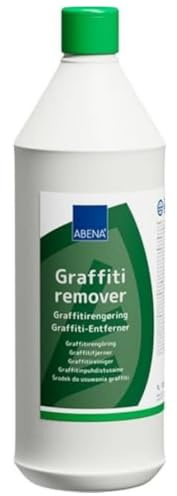 ABENA 1L Graffiti Remover, Heavy Duty Paint And Varnish Stripper Gel for Plastic, Wood, Metal, Brick, and Plaster Walls. Effective And Versatile Heavy Duty Paint Stripper.