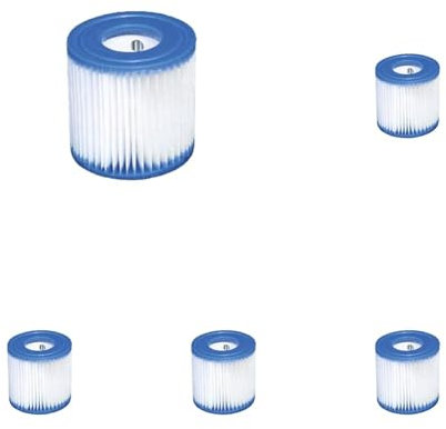 Intex 29007 Filter Cartridge Type H for Filter Pump 1250 L Multi-Colour Single Filter (Lot de 5)