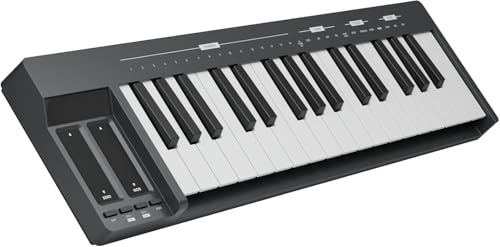 DONNER Mini teclado MIDI de 32 teclas KB-32M