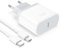 Anigaduo Chargeur Rapide for iPhone - 25W Chargeur for iPhone 14/14 Plus/14 Pro/14 Pro Max/13/12/11/SE/X/XS/XR SE 8 7 6 Pad, USB C Secteur Prise et 2M Cable USBC Mural Type C Alimentation Adaptateur