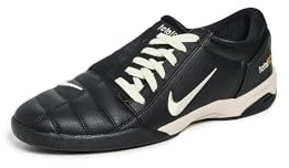 Nike Men's Total 90 Sneakers, Black/Coconut Milk/Metallic Gold, 11 Medium US