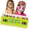 Asddage 16 Farben Halloween Schminke, Kinderschminke Buntstifte Gesichtsfarbe für Theaterschminke Faschingsschminke, Jungen Mädchen Make Up Körpermalfarbe, Ideal Face Painting für Partys, Easter