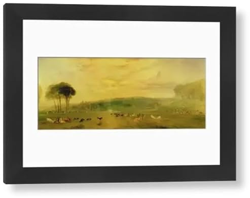 Media Storehouse Fine Art Finder Framed Print: The Lake, Petworth by Turner - Modern Frame 22x18 (58x48cm) (12936552)