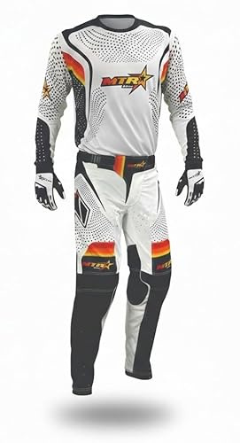 Equipación motocross Infantil MTR completa pantalón camiseta y guantes