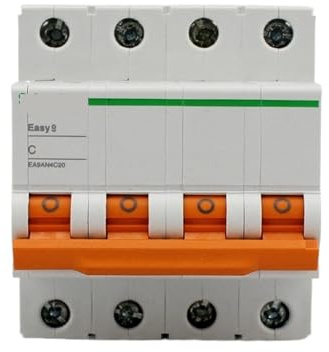 Disjoncteur 380V 4P 20A disjoncteur triphasé à quatre fils EA9AN4C20
