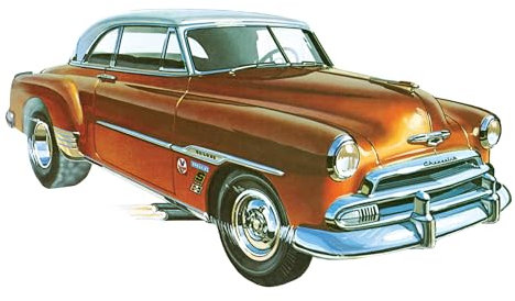 Round2 AMT862/12-1/25 1951er Chevy Bel Air, Fahrzeuge