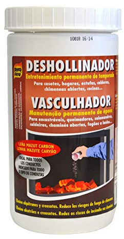 PYRO FeU 24625-12 Deshollinamiento de Chimeneas Regular, Rojo