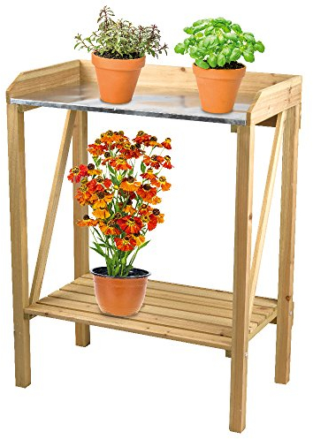 Lifetime Garden 22349 Table Wood/Multi-Coloured, 70 x 45 x 90 cm