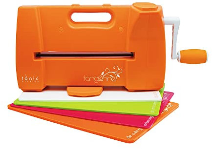 Tonic studios Tangerine A4 die cutting machine set with plates