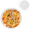 Van Well Juego de 2 platos de pizza italianos grandes de 30,5 cm de diámetro, color blanco, para pizza y pasta, aptos para microondas, aptos para lavavajillas, apilables, para gastronomía y para el