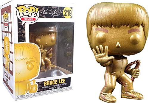 Bruce Lee Gold Vinyl Figure 219 Funko Pop! Standard[Exklusiv bei Amazon]