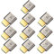 FUERAN Lot de 10 émulateurs d'affichage sans tête DDC EDID avec Windows Mac OSX Linux haute résolution compatible HDMI 1920 x 1080 @ 60 Hz