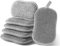 6 Eponges Vaseille Reutilisable Lavable Microfibre Granttant pour Ménage Cusine Salle de Bain