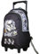 Bagtrotter Disney Star Wars Rucksack mit Rollen, Schwarz