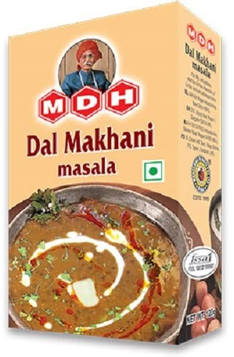 MDH Dal Makhani Masala 100g (Pack of 1) – Spices Seasoning Masala Powder Cooking Supplies – Delicious And Aromatic Dal Makhani Masala - Mix Curry Masala Recipe Casserole Herbs