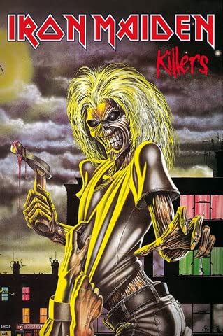 Iron Maiden - Killers - Musik Hard Heavy Band Poster Druck - Grösse 61x91,5 cm