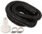 Kit de Pompe de Cale Leapiture, Tuyau en PVC 6.6ft Long, 1-1/8in Dia, 2 Pièces Pince, Bateau