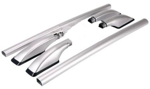 2-Teiliger Aluminium Auto Dachgepäckträger für Nissan Navara, Querträger Fahrradträger Querstangen Lastenträger,C