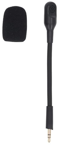 Perche de Microphone Détachable, pour Microphone de Jeu Détachable Razer Barracuda X, Micro de Jeu de Remplacement de 3,5 Mm, Rotatif à 360 Degrés, avec Un Couvercle en Mousse