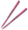 CUSTEAM Pink Drum Sticks 5A - Klassische Drumsticks, Tropfenförmige Holzspitze, Drumsticks, vom Anfang bis zum Drum-Solo, ideal für alle Spielstile