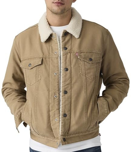 Levi's Herren Sherpa Trucker Jacke Jeansjacke