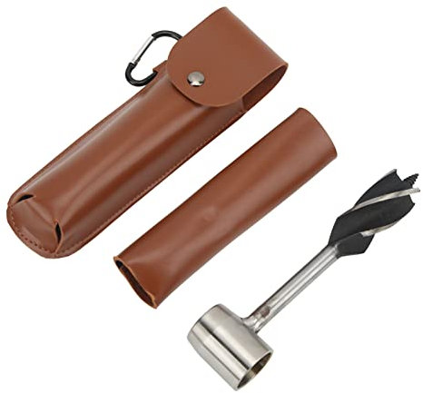 Taladro Manual de Madera y Acero, Sinfín Zhiluo, Juego de Herramientas de Aleación de Madera, Llave de Barrena, Brocas de Barrena