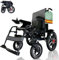 Silla de Ruedas Eléctrica Plegable Ligera Auton 20km Potente Motor 540W Todo Terreno - Silla de Ruedas Eléctrica Minusválidos ideal Viajes Avión -Silla de Ruedas Automática Movilidad Reducida CAREWAY