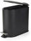 Beldray Bathroom Pedal Bin – 5 Litre Small Toilet Bin, Soft Closing Lid, D-Shaped Sanitary Waste Bin for Bedroom, Office, Kitchen, Powder-Coated Finish, Space-Saving, Black