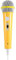 BAFOVY Kids Karaoke Microphone Wired Childrens Singing Toy with 3.5mm Jack for Birthday Christmas Party Family Outdoor Events (Yellow)