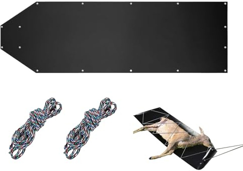 Deer Jagdschlitten, Hochleistungs Hirsch Transport Jagdwagen, Vielseitiger Outdoor Transport Schlitten für Feuerholz Männer Trophäen Schnee Angler Sandiger Boden Jäger