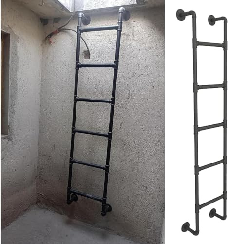 Fluchtleiter Für Den Keller – Feuerleitern Für Kellerfenster, Schachtabdeckungen Im Außenbereich, Kleine Leiter Für Die Sicherheit Im Brandfall Zu Hause, Leite, One Color, 175cm/69in