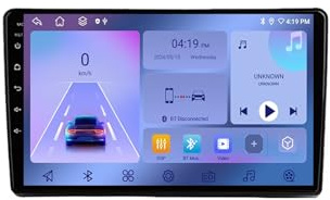 Radio de Coche Audio Estéreo 2 DIN para Opel Astra H 2004-2014 HD Pantalla Tactil Radio Reproductor Reproductor de Internet, Bluetooth, WiFi, 4 Nuclear 4G+64G