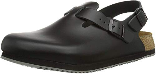 Birkenstock - Zuecos, unisex, Negro, 42