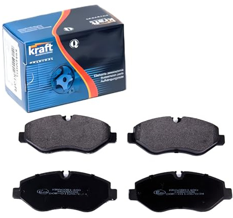 KRAFT AUTOMOTIVE Bremsbelagsatz, Scheibenbremse 6001400 Vorderachse | Kompatibel mit: MERCEDES-BENZ SPRINTER 3,5-t Bus, SPRINTER 3,5-t Kasten, SPRINTER 3,5-t Pritsche/Fahrgestell