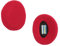 Earbags Ohrenwärmer Standard, weinrot, M, Fleece