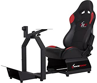 RaceRoom Game SEAT RR3033 Retail Silla Gaming Con SOPORTE para Volante Y PEDALES